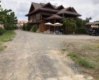 ขายด่วน  บ้านไม้ส้กทองทรงไทยสุดหรู สันกำแพง