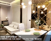 FOR RENT DIPLOMAT 39 1 BEDROOM 54 SQM. 45,000 THB