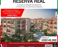 ขายคอนโดหรู Reserval Real ใจกลาง Punta Cana สาธารณรัฐโดมินิกัน