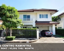 FOR RENT THE CENTRO RAMINTRA 3 BEDS 3 BATHS 40,000