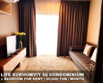 FOR RENT LIFE SUKHUMVIT 48 1 BEDROOM 20,000 THB