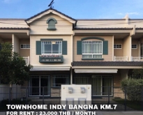 FOR RENT INDY BANGNA KM.7 2 BEDS 3 BATHS 23000 THB