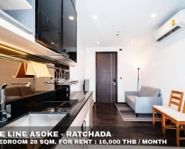 FOR RENT THE LINE ASOKE - RATCHADA 1 BED 16000 THB