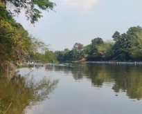 ขายที่ดินติดแม่น้ำแควน้อย เกาะสำโรง กาญจนบุรี 