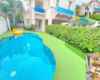 Pool Villa Pattay หาดจอมเทียน 500 ม. เฟอร์ครบ 130ตรว. 250ตรม.3อน 